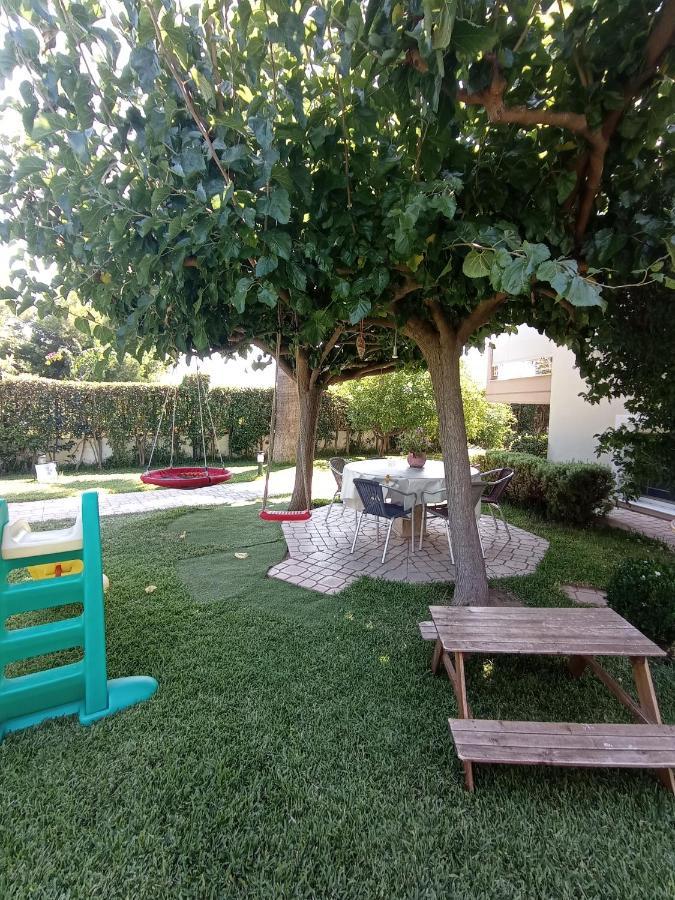 Galini Apartment Near Sea, Port And Airport Artemida  Exterior photo